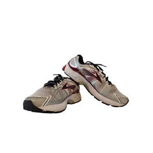 Brooks Ravenna 6 Running Shoes Mens Size 12 White Gray Red